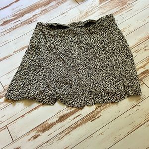 AE floral mini skirt